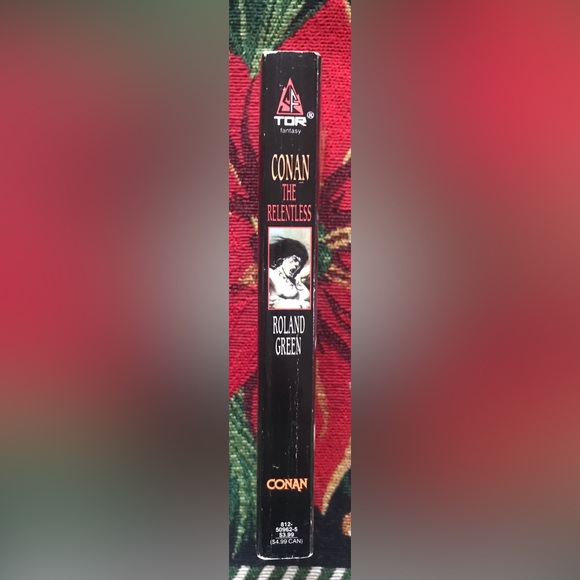 CONAN THE RELENTLESS PAPERBACK BY ROLAND GREEN TOR 1992 - Picture 4 of 4